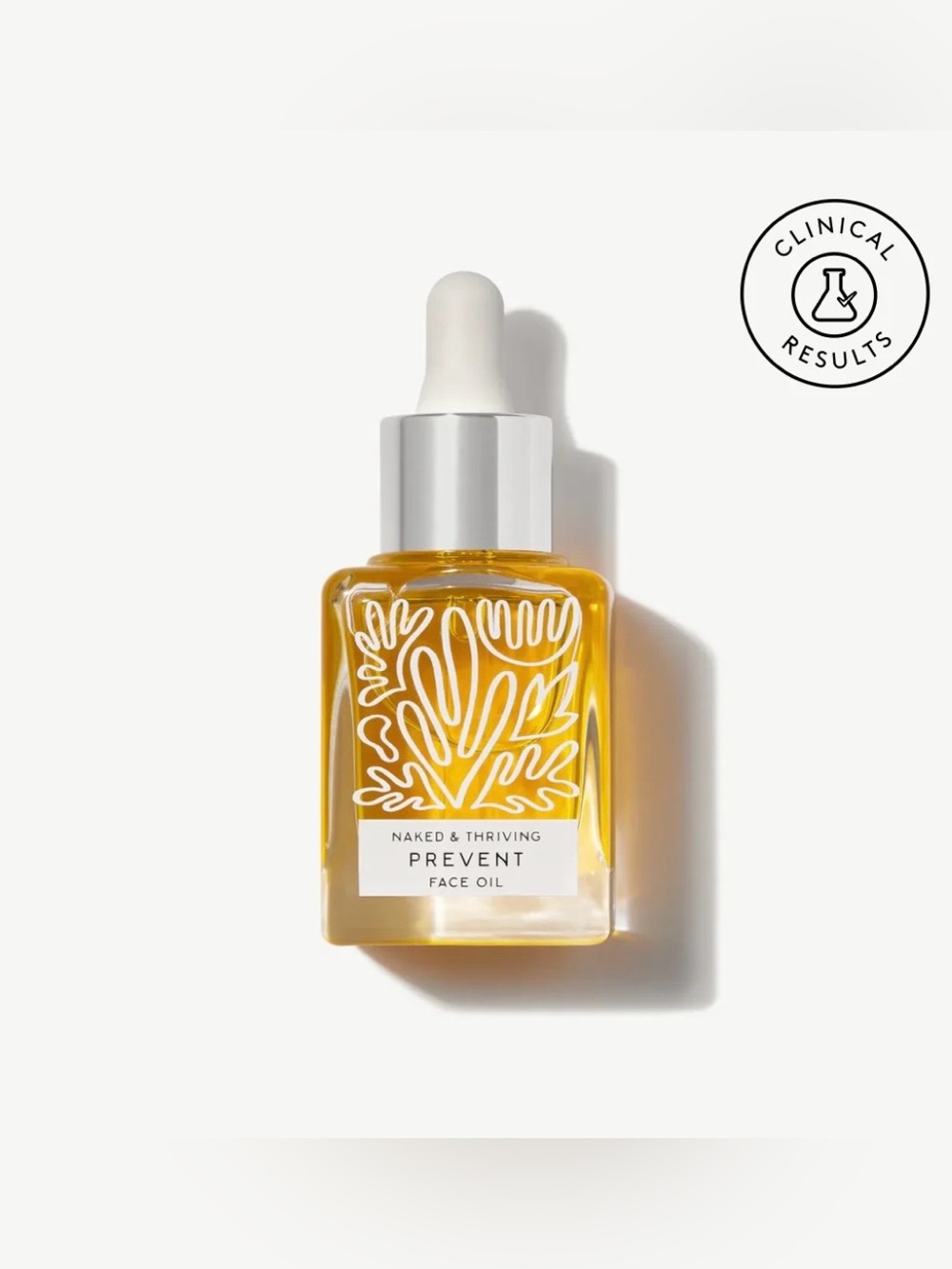 Naked & Thriving PREVENT anti-aging face oil. One full size bottle new in box